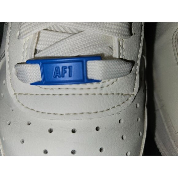 Nike Air Force 1'07 LV8 Sail/Blue Chill-Medium Blue Men Size 11.5 - Picture 13 of 14